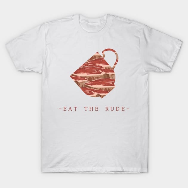 hannibal - eat the rude - teacup T-Shirt by ciciyu